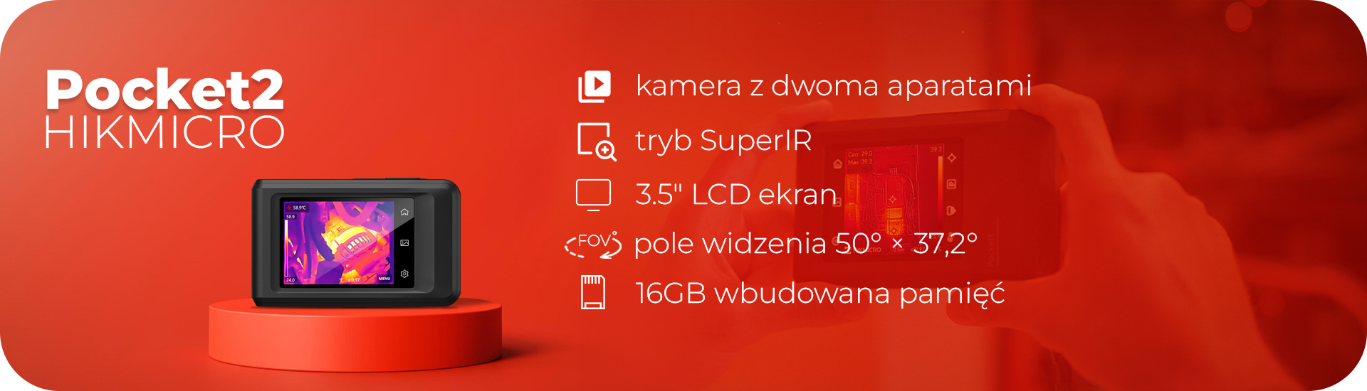 kamera termowizyjna pocket2 do inspekcji