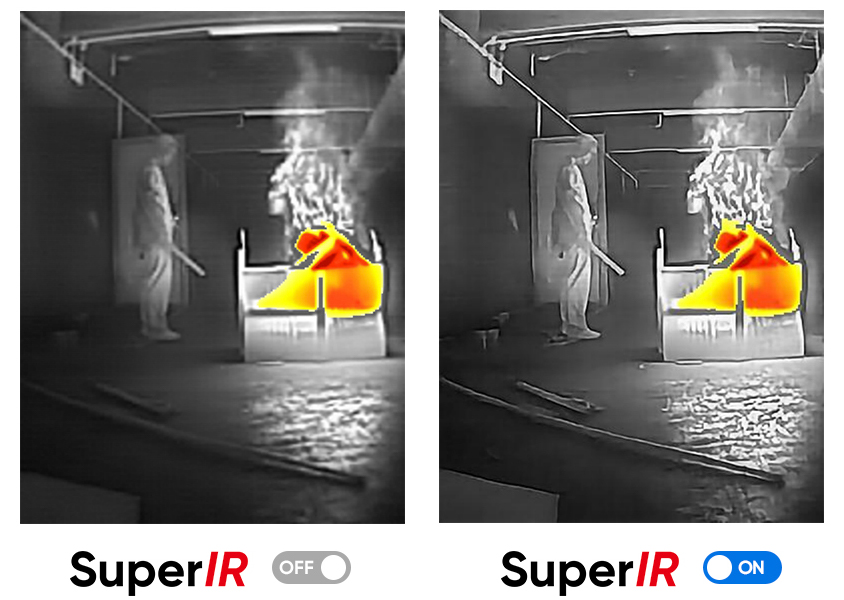 kamera termowizyjna FP21 tryb SuperIR