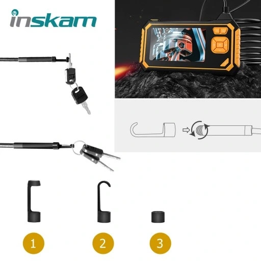 Kamera inspekcyjna Inskam 113-B-2 5M 7LED 2x Full HD LCD 5.5mm