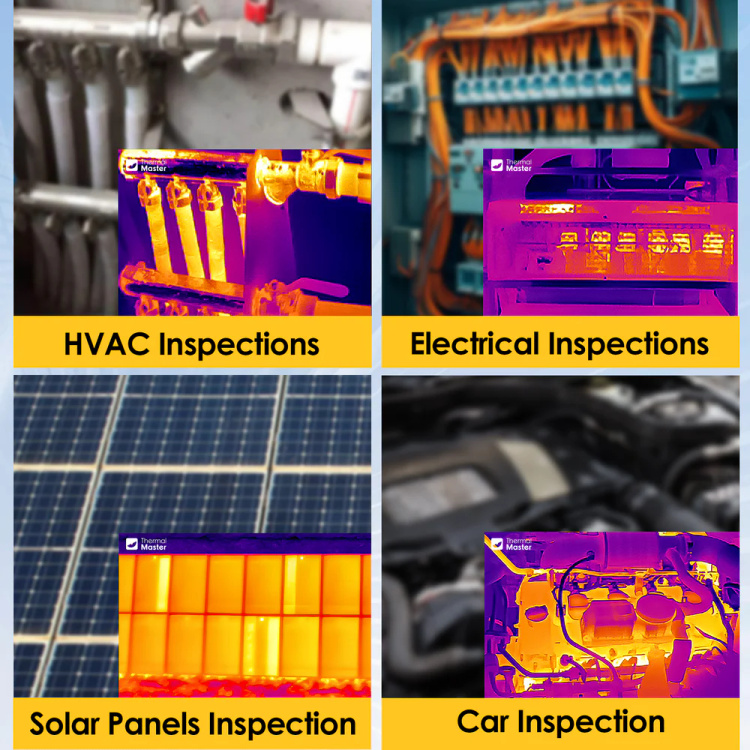 ThermalMaster T2S Pro - inspekcyjny termowizor do smartfona Macro 8mm Zoom 15x