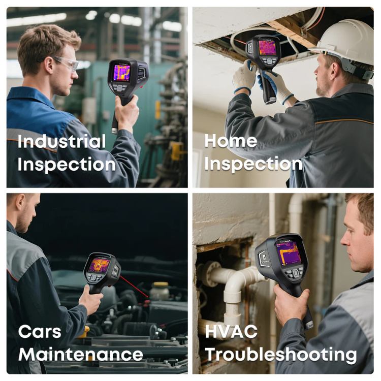 Kamera termowizyjna do inspekcji elektrycznej i HVAC - ThermalMaster THOR002